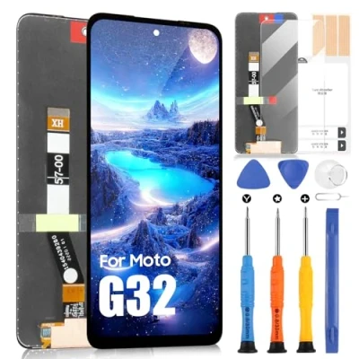 Abbildung von ARSSLY für Motorola Moto G32 LCD Display, Touchscreen Digitazer Assembly Ersatz mit Reparatur Kit