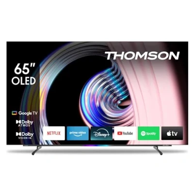 Abbildung von Thomson 65 Zoll (164 cm) OLED 4K UHD Google TV Sprachsteuerung Triple Tuner Smart 65OG8S24 2024