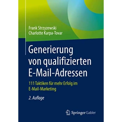 Abbildung von Generierung von qualifizierten E Mail Adressen: 111 Taktiken für mehr Erfolg im Marketing