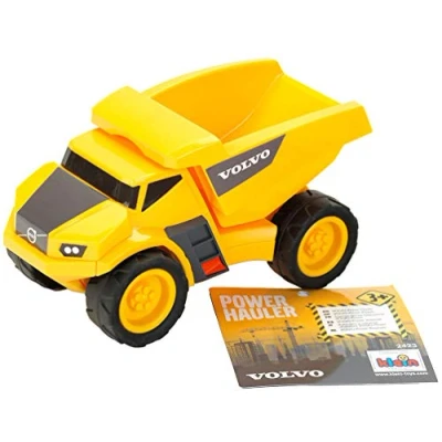 Abbildung von Theo Klein 2423 Volvo Power Kipper Hochwertiger Kipplaster im Maßstab 1:24 Baustellenfahrzeug mit Breiten Reifen Maße: 22 cm x 11 12 Spielzeug für Kinder ab 3 Jahren