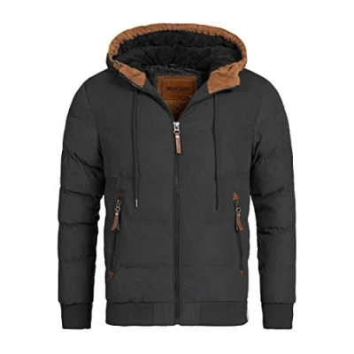 Abbildung von Indicode Jeans Winterjacke, Herren, Größe: Large, Black