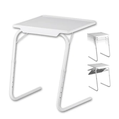 Abbildung von ECOVELO Mehrzwecktisch, Aluminium, Weiß, unica