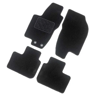 Abbildung von AutoStyle TM TS505 Fußmattensatz Textil vorne und hinten 4 schwarz TESLA: Model S