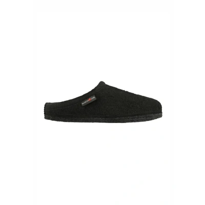 Abbildung von Haflinger Hausschuh, Damen, Größe: 45, Graphit Schuhe