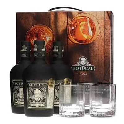 Abbildung von Botucal Reserva Exclusiver Wholesaler Pack 3 x 700ml + Gläser Premium Rum