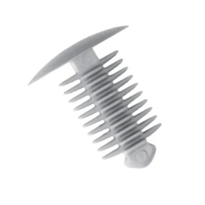 Abbildung von 100 x Universal Grau Auto Panel Verkleidung Clips X1009 10 mm Stickerei) 18 Kopf First Class kostenlos uk Versandkosten.