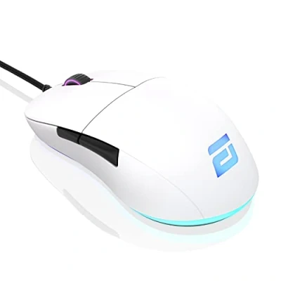 Abbildung von ENDGAME GEAR XM1 RGB Gaming Maus Optischer PWM3389 Sensor 50:16.000 DPI 5 Tasten Kailh GM 4.0 60M Switches 1 ms Taster Reaktionszeit USB Ergonomische Leichte 82g Weiß