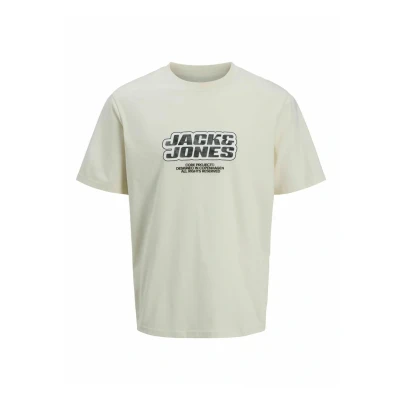 Abbildung von Jack &amp; Jones PLUS SIZE Tshirt print, Herren, Größe: 4XL, Sweet corn