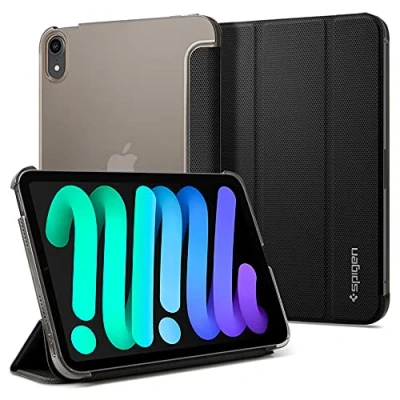 Abbildung von Spigen Liquid Air Folio Hülle Kompatibel mit iPad Mini 7. (2024) / 6. (2021) Generation Schwarz