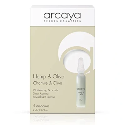 Abbildung von Arcaya Omega Hemp &amp; Olive Ampullen 5x2 ml)