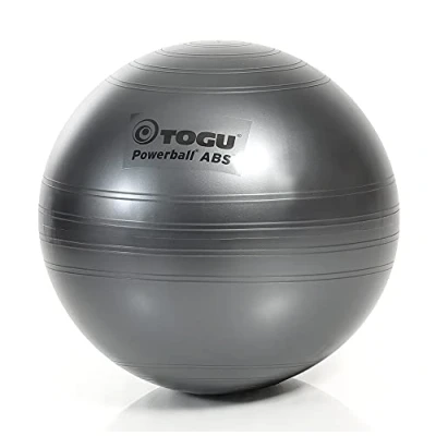 Abbildung von TOGU Powerball ABS Gymnastikball, anthrazit, 45 cm