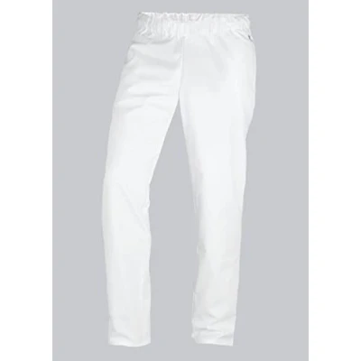 Abbildung von BP 1645 400 21 Ll Unisex Hose, mit Gummizug in der Taille, 215,00 g/m² Stoffmischung, weiß,
