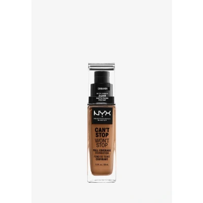 Abbildung von Nyx Professional Makeup CAN&#039;T STOP WON&#039;T Foundation Foundation, Damen, Größe: One Size, 15.5 cinnamon