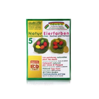 Abbildung von ökoNORM Eier Färbefarben für Ostereier 5 Farben