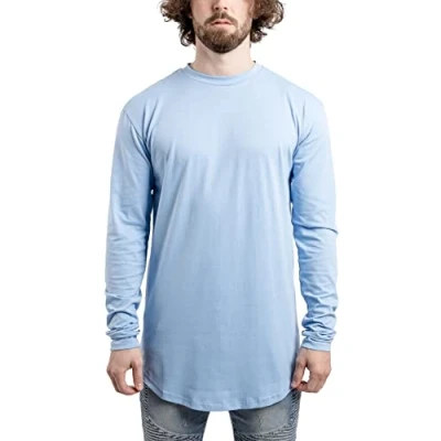 Abbildung von Blackskies Round Langarmshirt, Herren, Größe: Medium, Sky blue