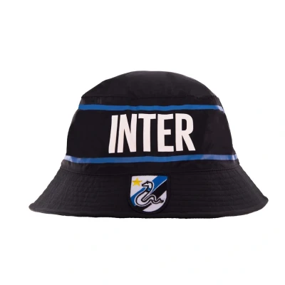 Abbildung von FC Internazionale Milano S.p.A. Unisex Taper Buckethat Fischerhut, Schwarz, Einheitsgröße