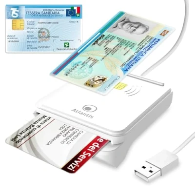 Abbildung von Atlantis cie 3.0 Leser elektronischer Personalausweis und Gesundheitskarte,