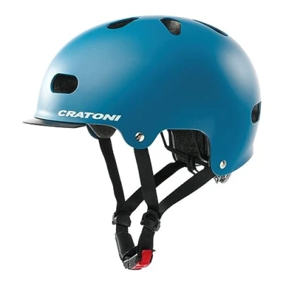 Abbildung von Cratoni Unisex Jugend C Mate Helmet, Blau Matt, M