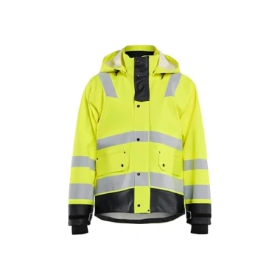 Abbildung von Blaklader 432720053399XXXL Level 3 RegenJacke, High Vis Gelb/Schwarz, Größe XXXL
