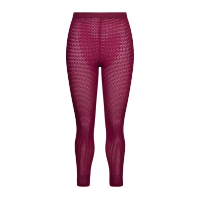 Abbildung von Ulla Popken Diamond Footless Leggings Strümpfe, Damen, Größe: 58/60, Dark berry