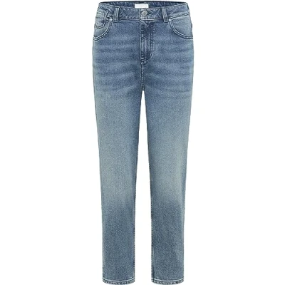 Abbildung von MUSTANG Damen Style Charlotte Tapered Jeans, Mittelblau 572, 34W / 32L