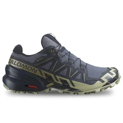 Abbildung von Salomon Speedcross 6 GTX Laufschuh Trail, Herren, Größe: 43 1/3, Grisaille/carbon/tea Schuhe