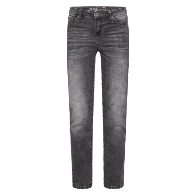 Abbildung von Soccx Jeans RO:MY MIT Bleachingeffekten Straight Leg, Damen, Größe: 33x32, Grey used