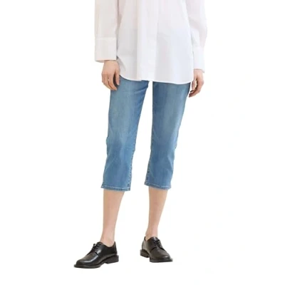 Abbildung von TOM Tailor KATE Jeans Shorts, Damen, Größe: 27, Light stone wash denim