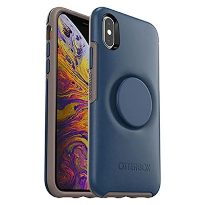 Abbildung von OtterBox + Pop Symmetry Series Case für Apple iPhone X/XS Go to Blue