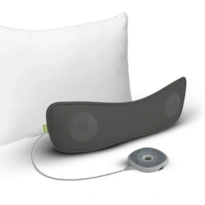 Abbildung von Avantree Slumber Bluetooth Kissenlautsprecher zum Schlafen mit eingebautem Weißem Rauschen, Fernbedienung, Lautstärkeregelung, Schlaftimer, Schlafkopfhörer, Schlafmaschine, White Nolise Machine