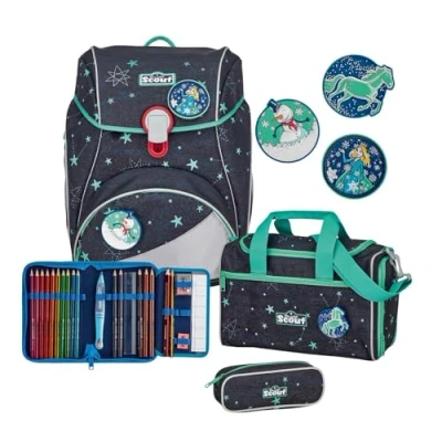 Abbildung von Scout Schulranzen Alpha Set 4 teilig (Set, tlg)