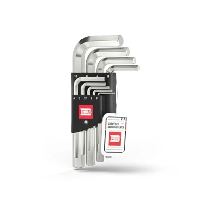 Abbildung von INBUS® 70150 Winkelschraubendreher Set 9tlg, 1.510mm — Made in Germany