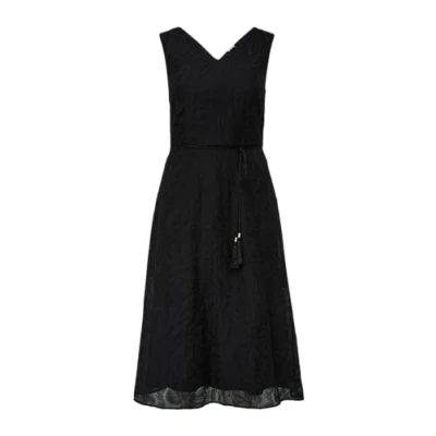 Abbildung von s.Oliver Black Label Freizeitkleid, Damen, Größe: 40, Schwarz
