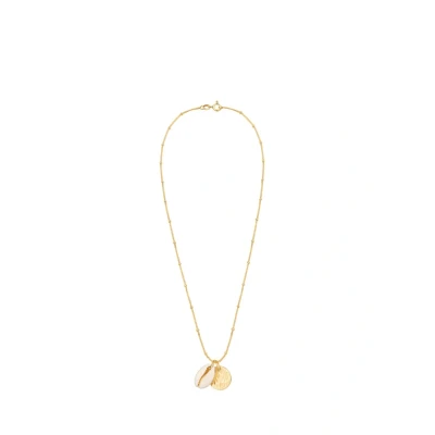 Abbildung von Elli Seashell Basic Halskette goldcoloured, Damen, Größe: 60, Gold coloured