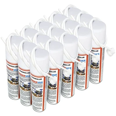 Abbildung von EVERGLUE Konservan Unterbodenschutz und Hohlraumversiegelung Schutzwachsspray für Auto Grundierung Versiegelung Wohnmobil, Van, LKW als Rostschutz Rostumwandler 400ml Aerosol (6) (15)