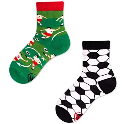 Abbildung von Many Mornings Freizeitsocken Kids Football Fan (1 Paar, 1 Paar) immer ein dismatching Paar