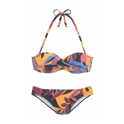 Abbildung von Sunseeker SET Bikini marinerostrot, Damen, Größe: 34xD, Marine rostrot
