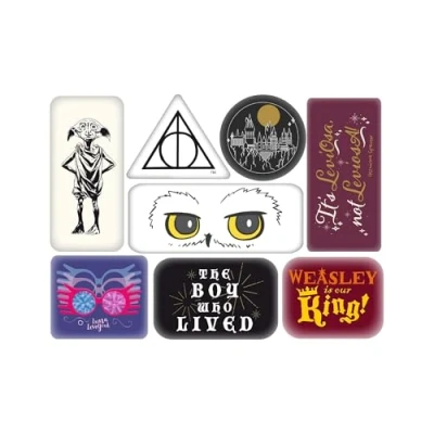 Abbildung von Half Moon Bay Potter Set mit 6 Magneten Figuren, Z105320, Mehrfarbig, einheitsgröße