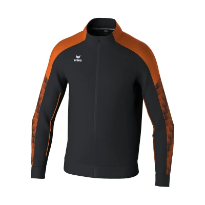 Abbildung von Erima Unisex Erwachsene EVO STAR Trainings jacke (1032421), schwarz/orange, XL