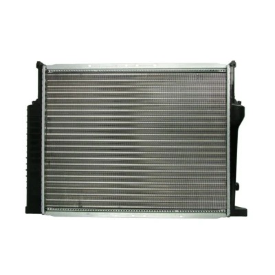 Abbildung von THERMOTEC D7B029TT Kühler, Motorkühlung Aluminium, Kunststoff 550 439 34 Schaltgetriebe Kühlrippen mechanisch gefügt BMW: 3 Limousine, 5 Limousine