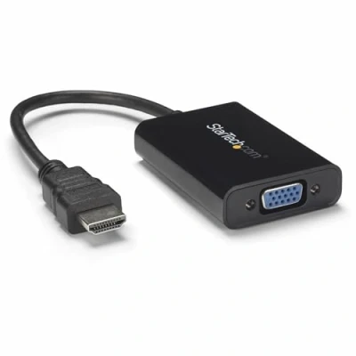 Abbildung von StarTech.com HDMI auf VGA Adapter (Display VGA, Video Konverter für Laptop, PC und Monitor)