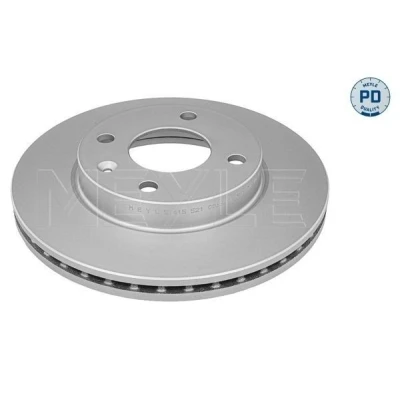 Abbildung von MEYLE 615 521 0033/PD Bremsscheibe Vorderachse 236 20 4 100 Belüftet Zink Lamellen beschichtet OPEL: Karl