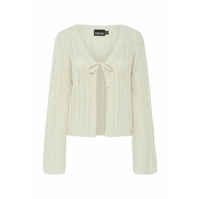 Abbildung von Pieces Pcnuka Strickjacke, Damen, Größe: XS, Birch
