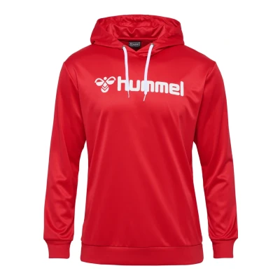 Abbildung von hummel Herren Hmllogo Hoodie Sweatshirt, True Red, XXL EU