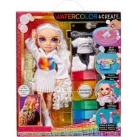 Abbildung von Rainbow High Anziehpuppe WaterColor &amp; Create NEW Theme Dolls purple eyes