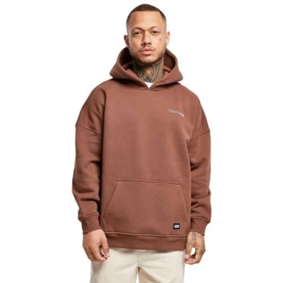 Abbildung von Urban Classics Oversized LOGO Hoody Kapuzenpullover, Herren, Größe: Small, Bark
