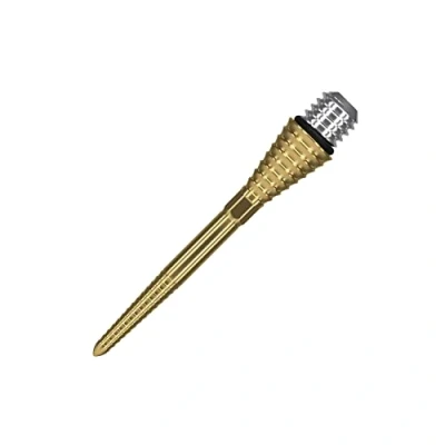 Abbildung von Conversion Point Swiss Grooved Gold 30mm Darts Points