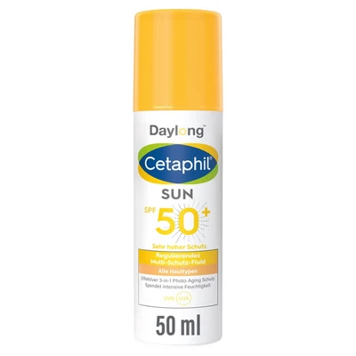 Abbildung von Cetaphil SUN Daylong Multischutzfluid SPF 50+ Sonnenschutz, Größe: 50 ml,