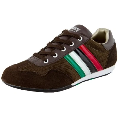 Abbildung von Luvanni Sneaker Echtleder Leder Schnürbindung Halbschuh Schuhe Freizeitschuh