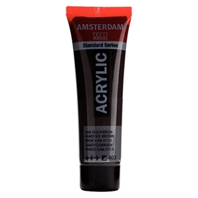 Abbildung von Amsterdam Standard Serie Acrylröhre 20ml Vandyckbraun 403 (17044030)